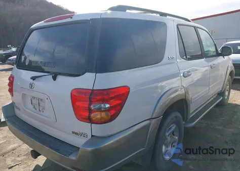 2003 Toyota Sequoia Sr5 V8 from USA, damaged, VIN 5TDZT34A03S183792